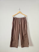Pact Brown Wide Leg Pants (L)