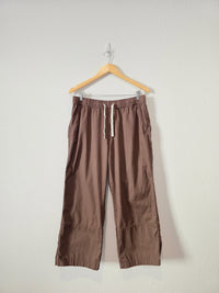 Pact Brown Wide Leg Pants (L)