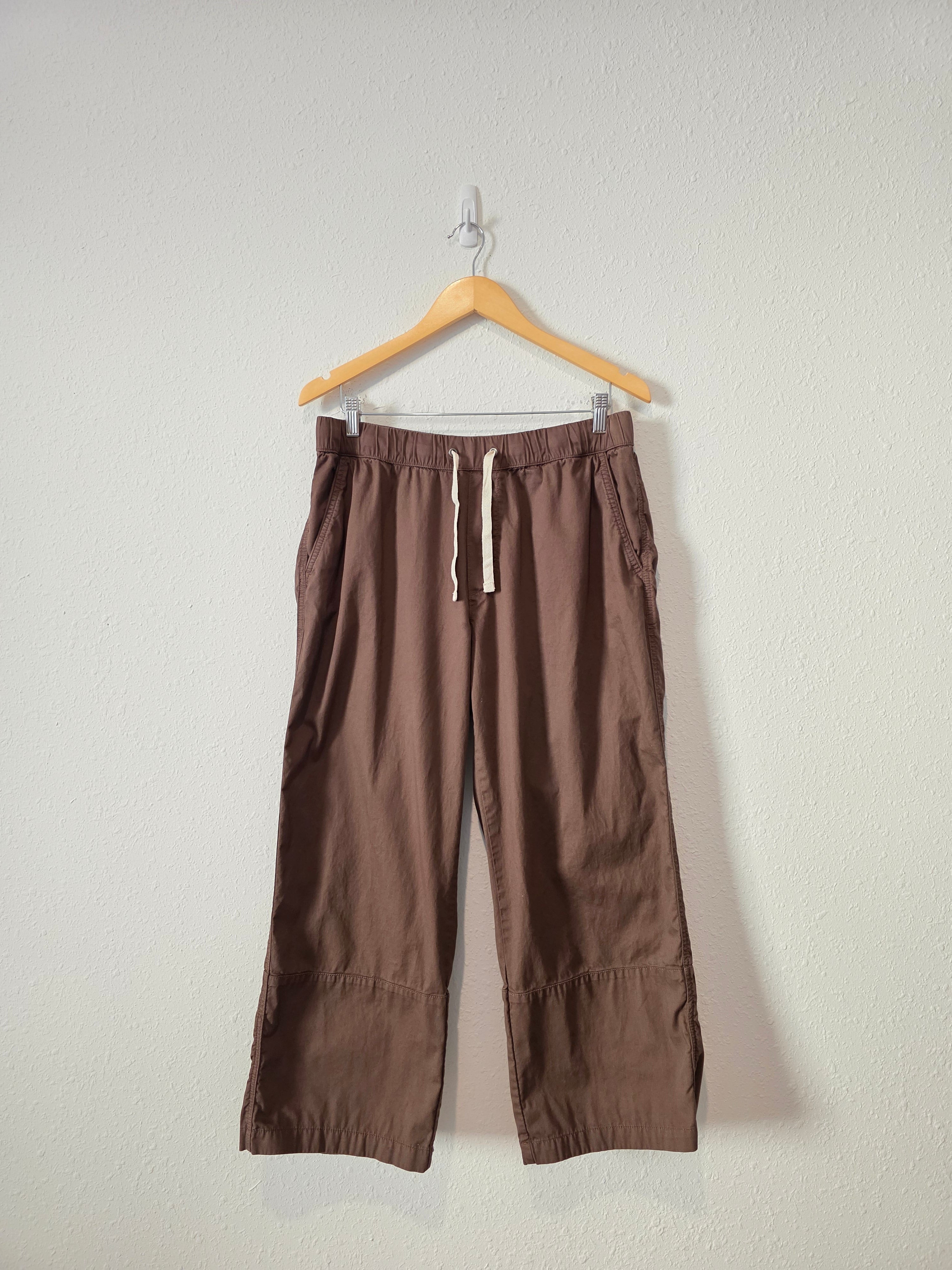 Pact Brown Wide Leg Pants (L)