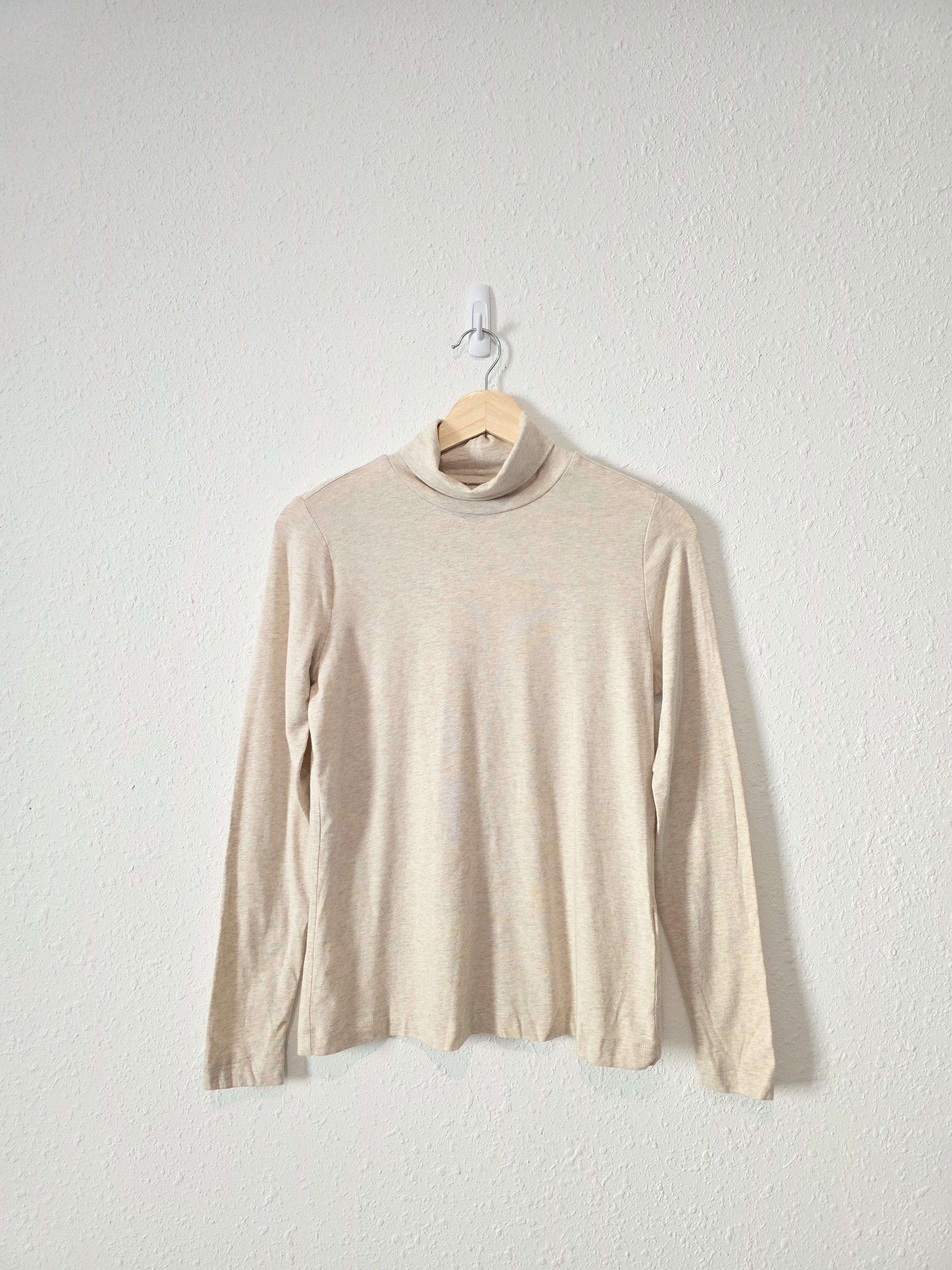 Banana Republic Oat Turtleneck Top (S)