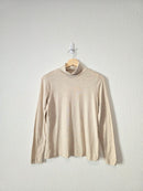 Banana Republic Oat Turtleneck Top (S)