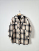 Altar'd State Oversized Plaid Coat (S)