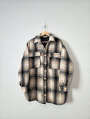Altar'd State Oversized Plaid Coat (S)