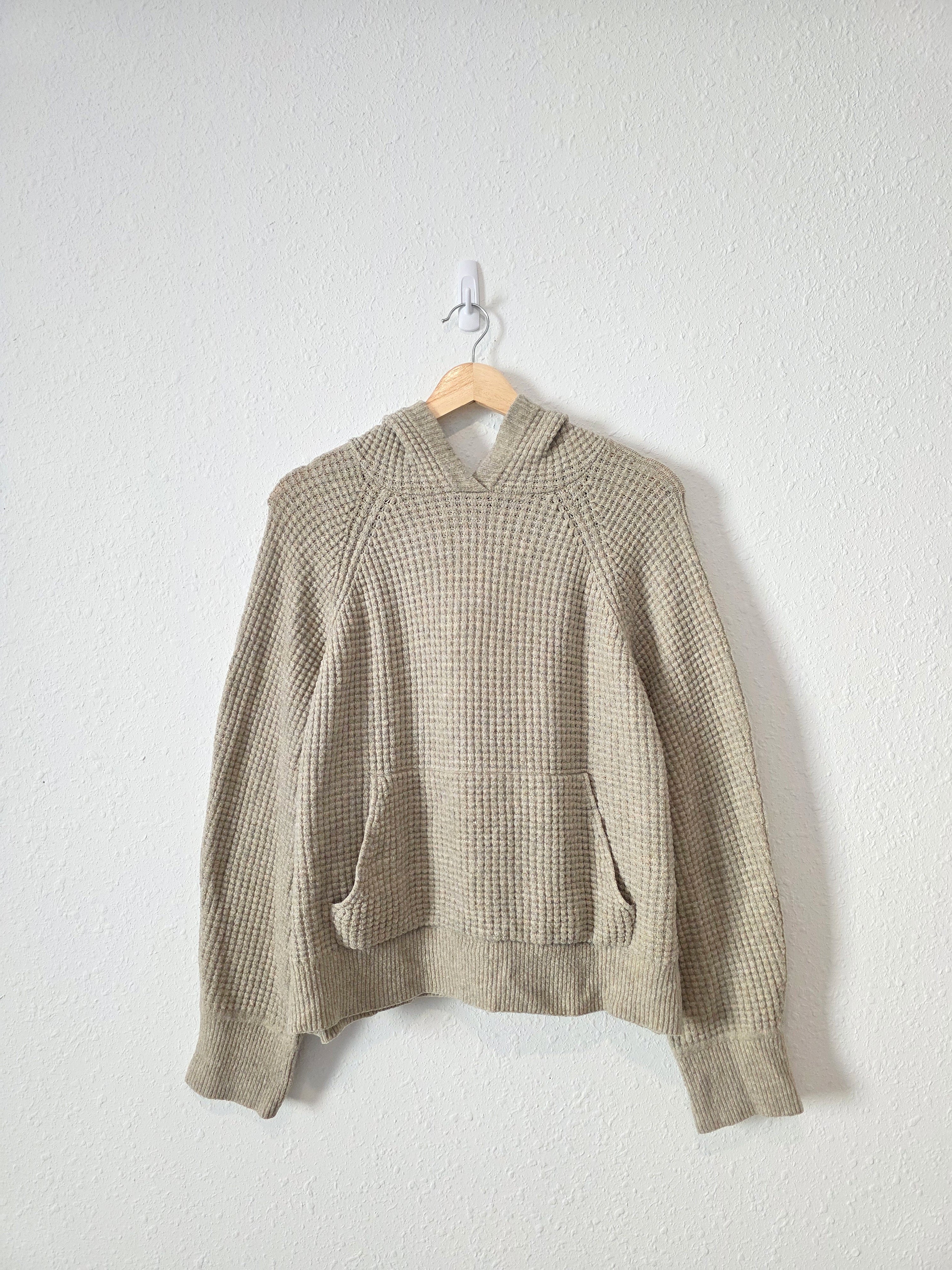 Abercrombie Cozy Waffle Hoodie (M)