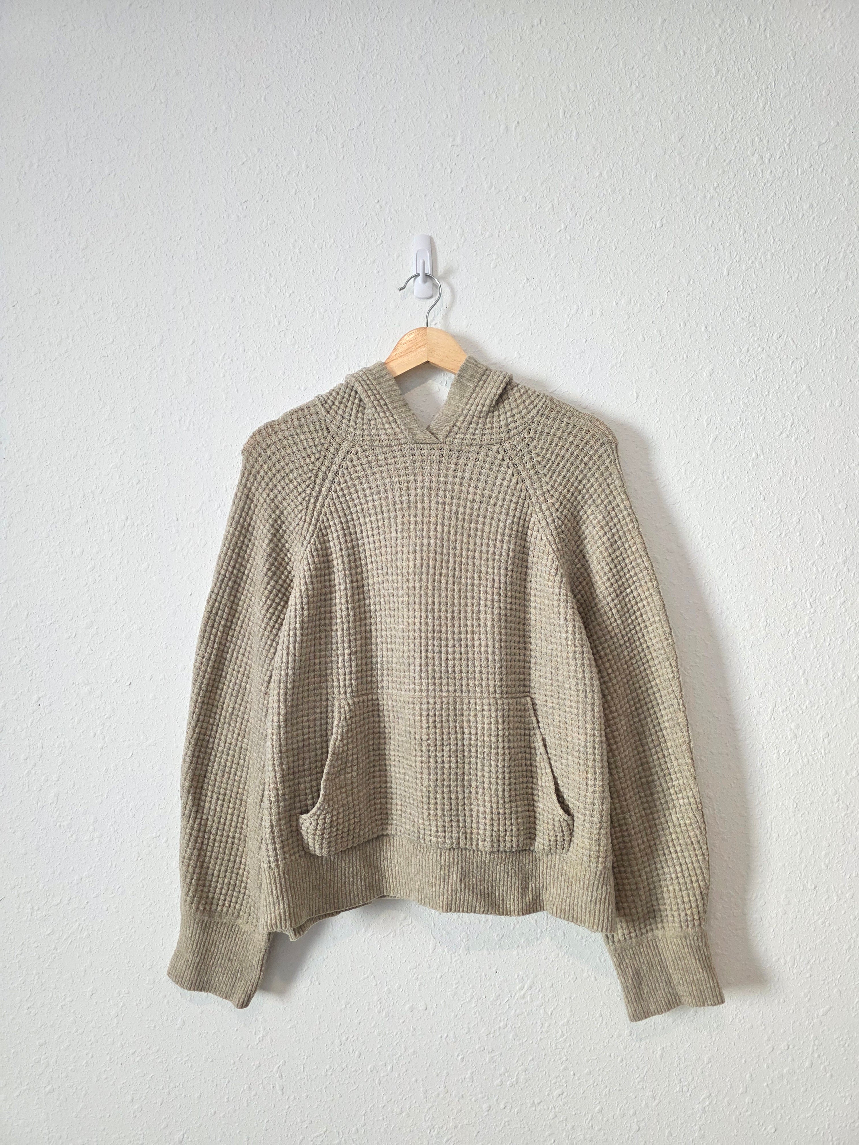Abercrombie Cozy Waffle Hoodie (M)