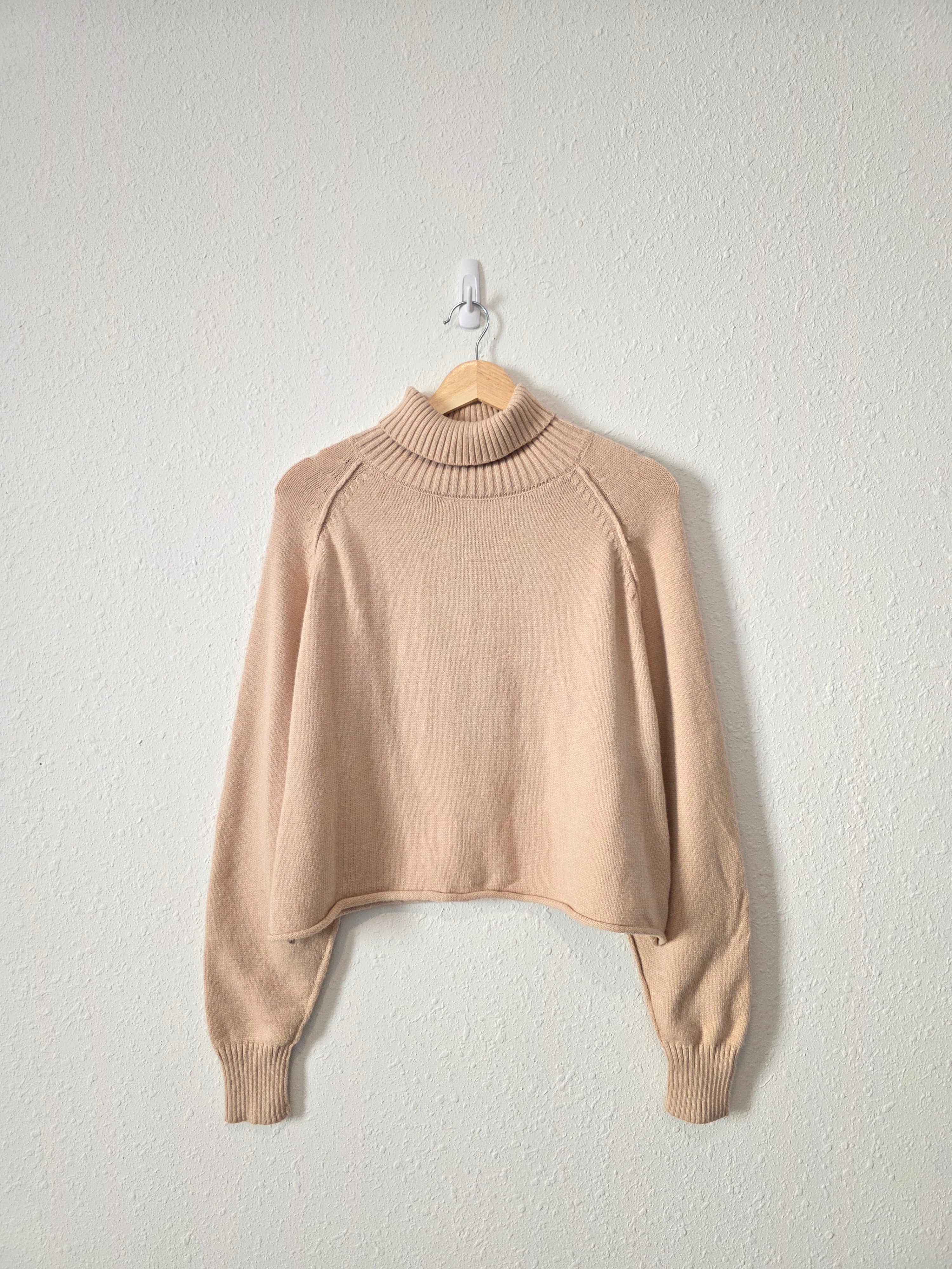 Mimosa Cozy Turtleneck Sweater (M)