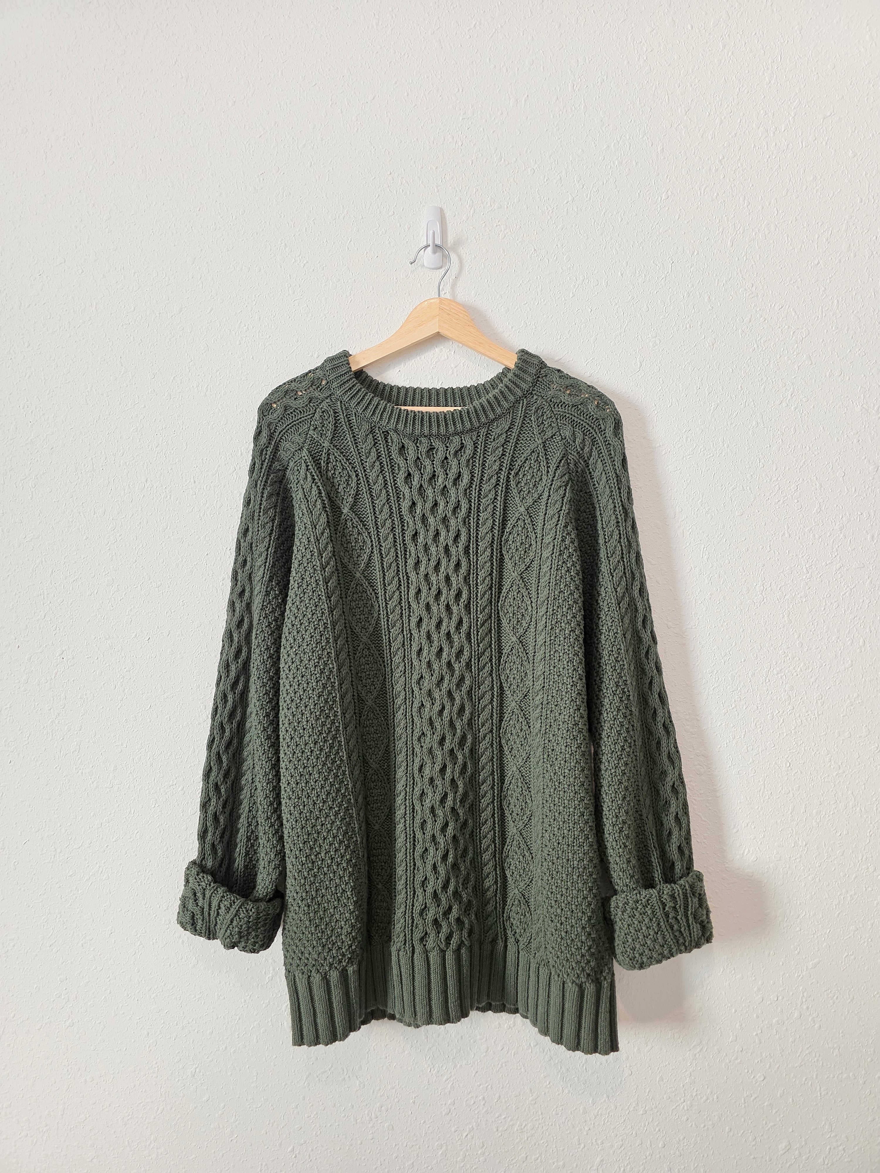 NEW LL Bean Chunky Fisherman Sweater (XL)