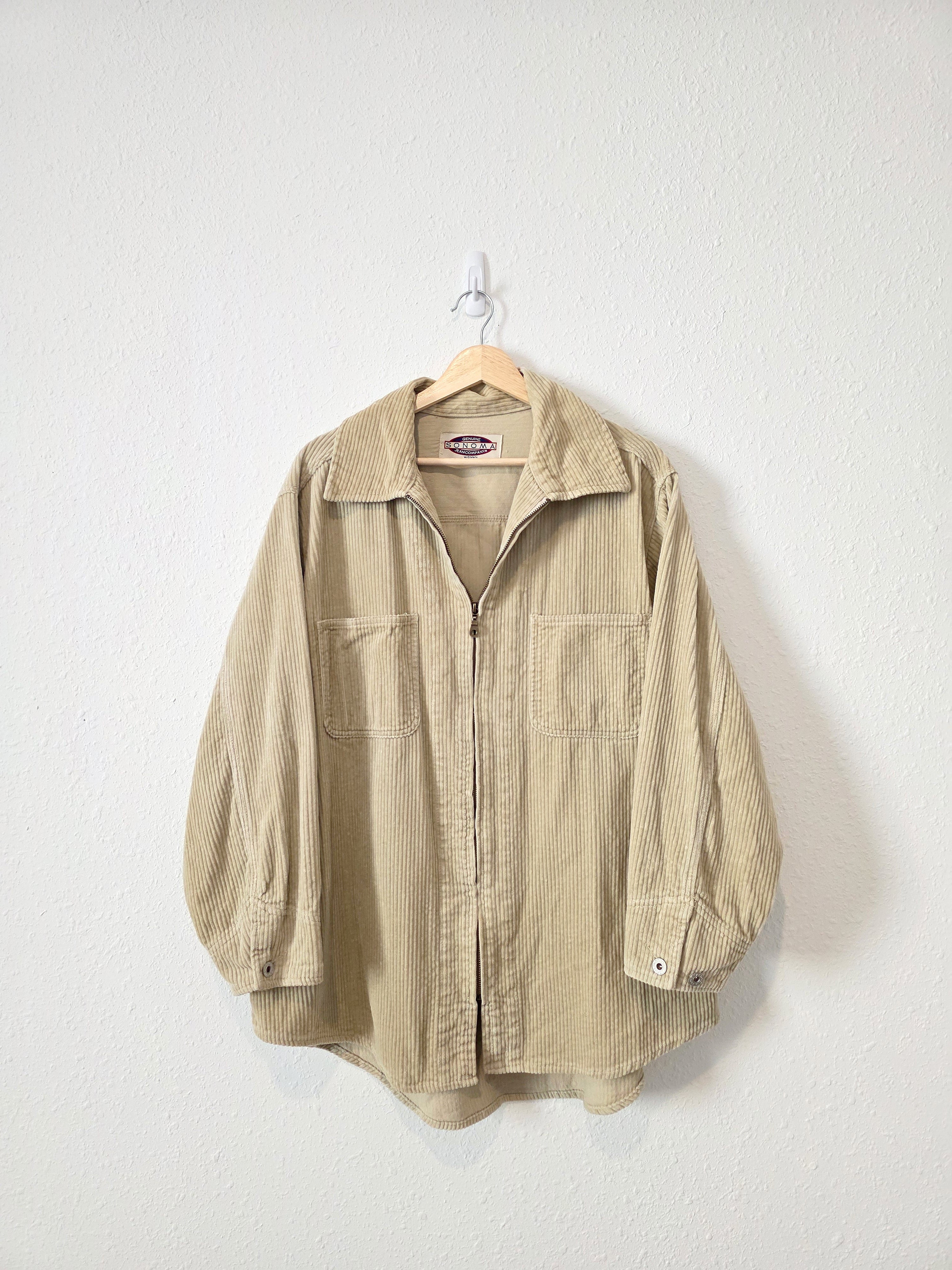 Vintage Corduroy Zip Up Jacket (XL/XXL)