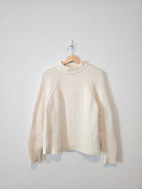Banana Republic Ribbed Mockneck Sweater (M)