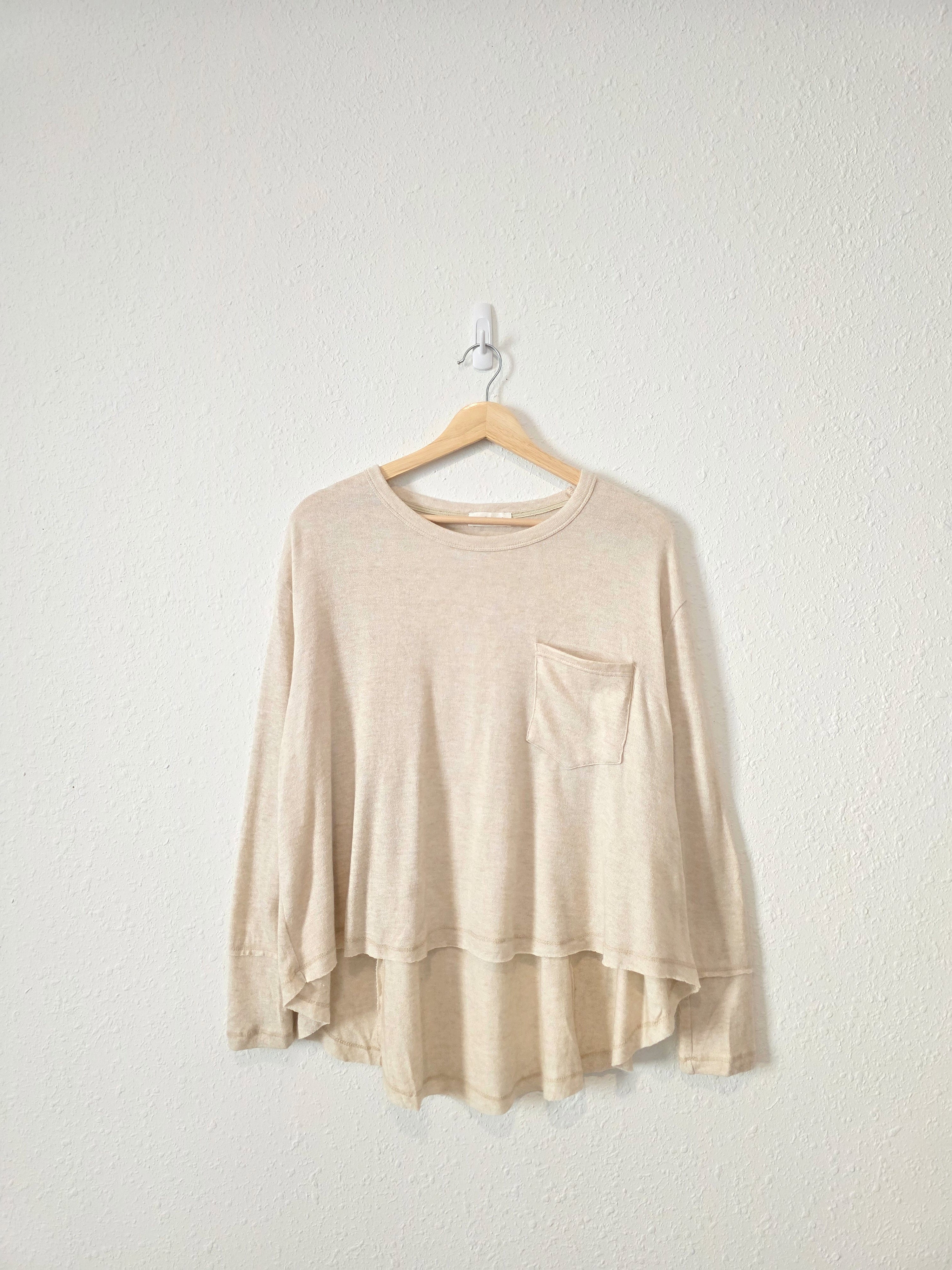 In Loom Neutral Long Sleeve Tee (S)