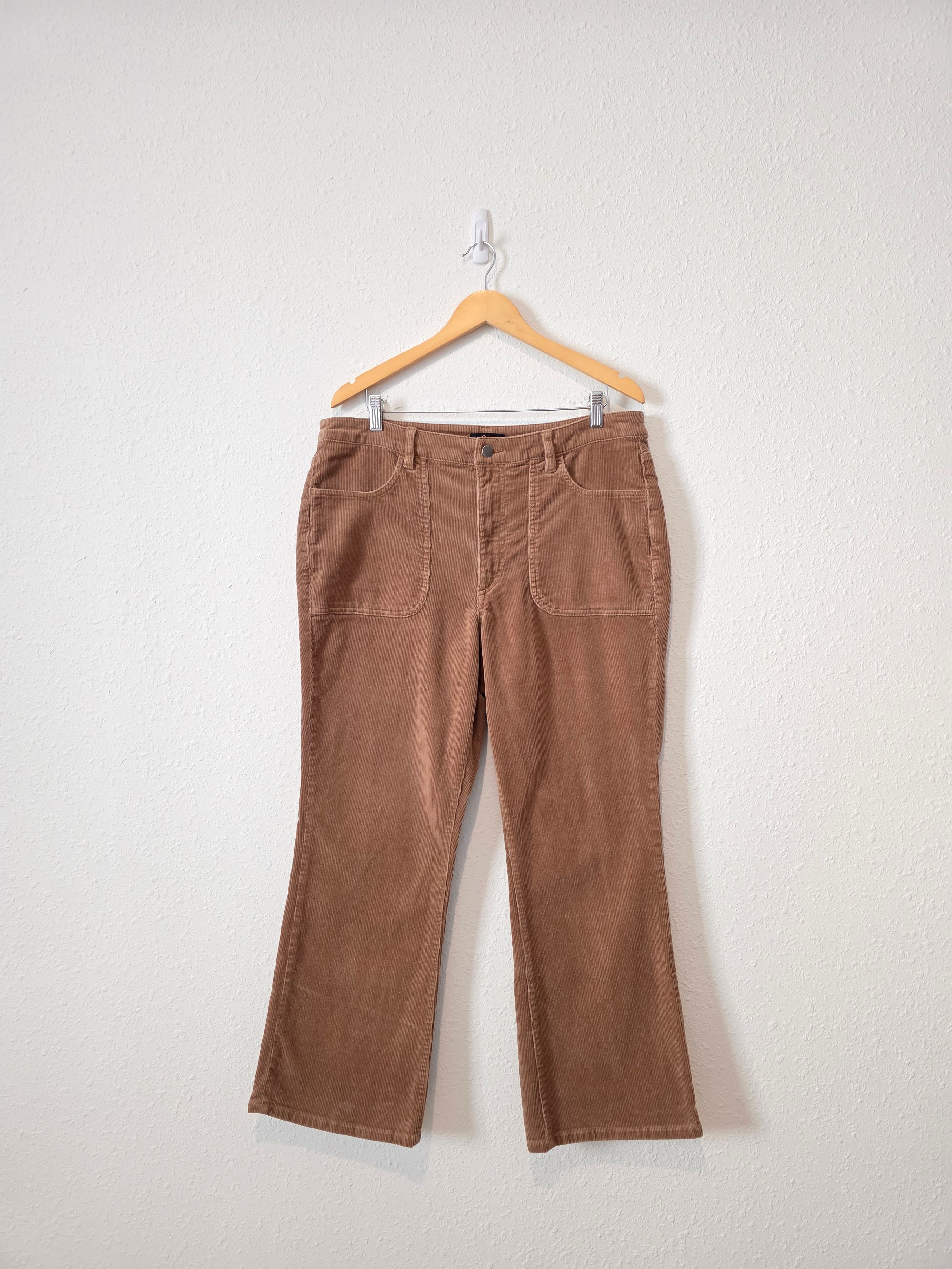 Quince Warm Brown Corduroy Pants (16)