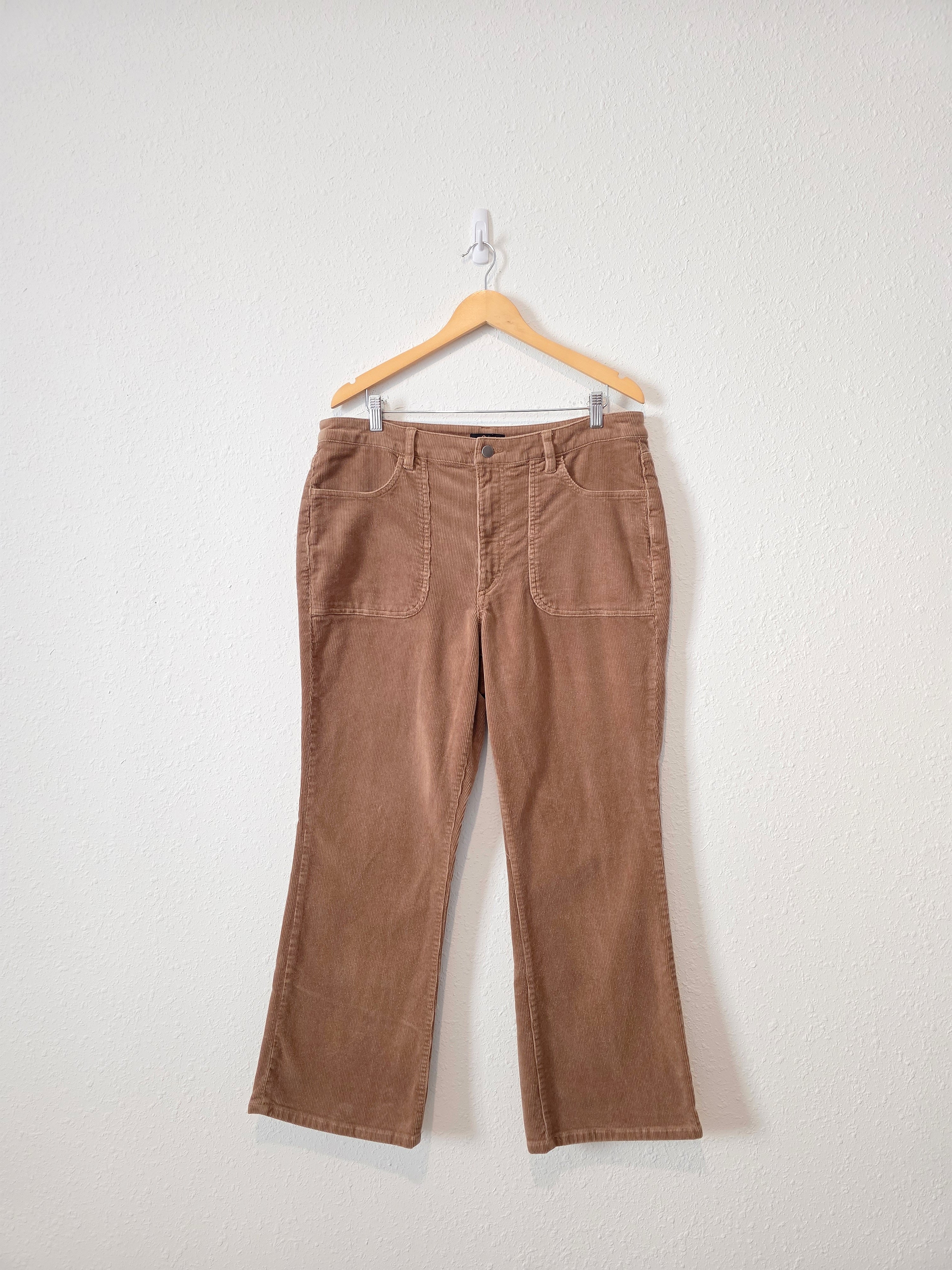 Quince Warm Brown Corduroy Pants (16)