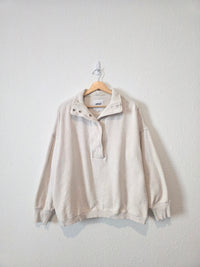Aerie Oat Oversized Sweatshirt (S)