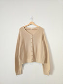 Gap Cotton Ribbed Cardigan Sweater (XXL)