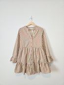 Loveriche Gingham Mini Dress (S)