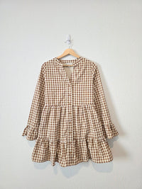 Loveriche Gingham Mini Dress (S)