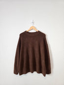 Aerie Brown Cozy Sweater (M)