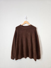 Aerie Brown Cozy Sweater (M)