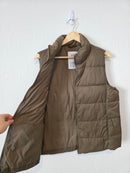 Gap Brown Puffer Vest (L)