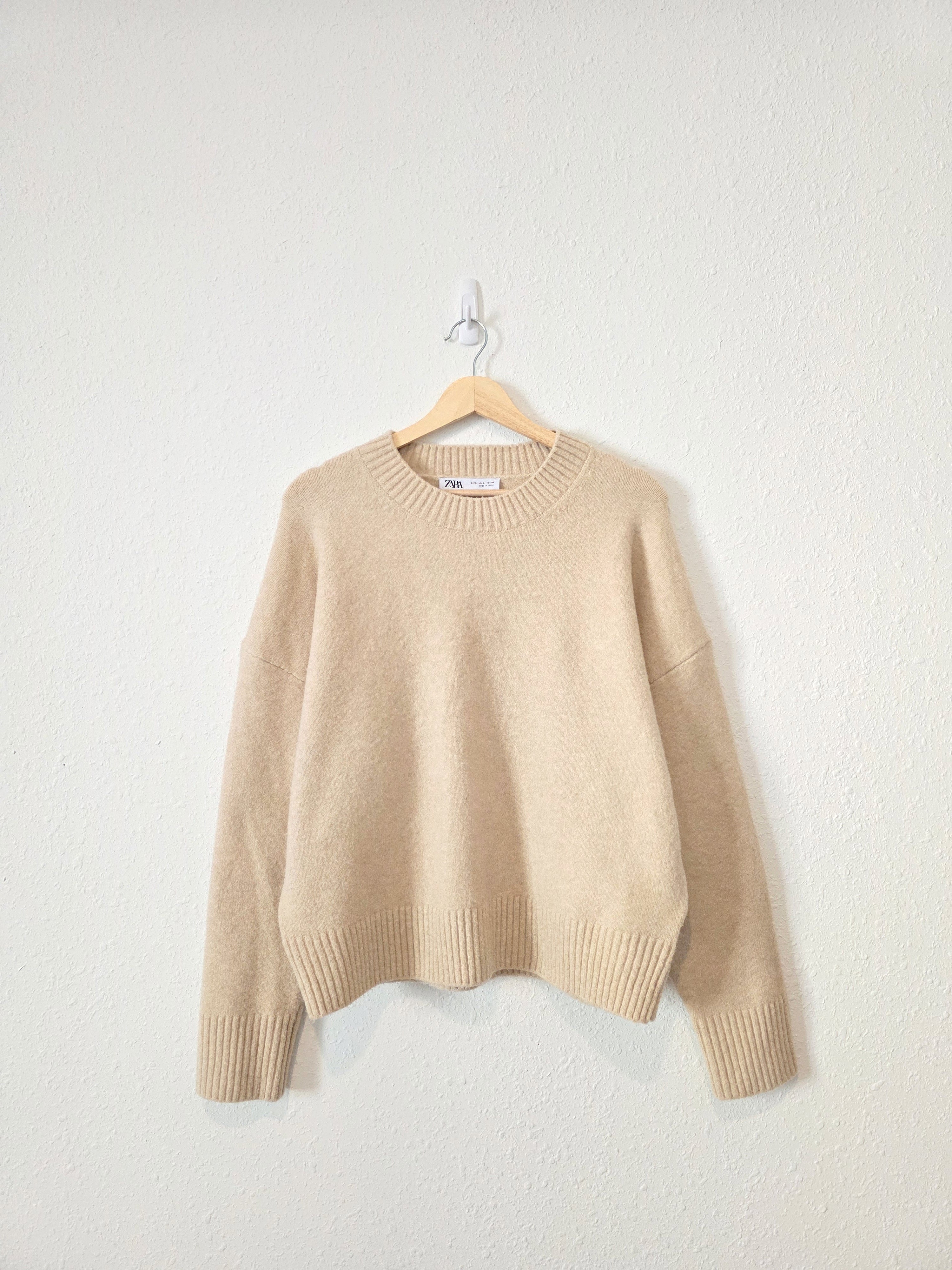 Zara Oversized Ribbed Sweater (L)