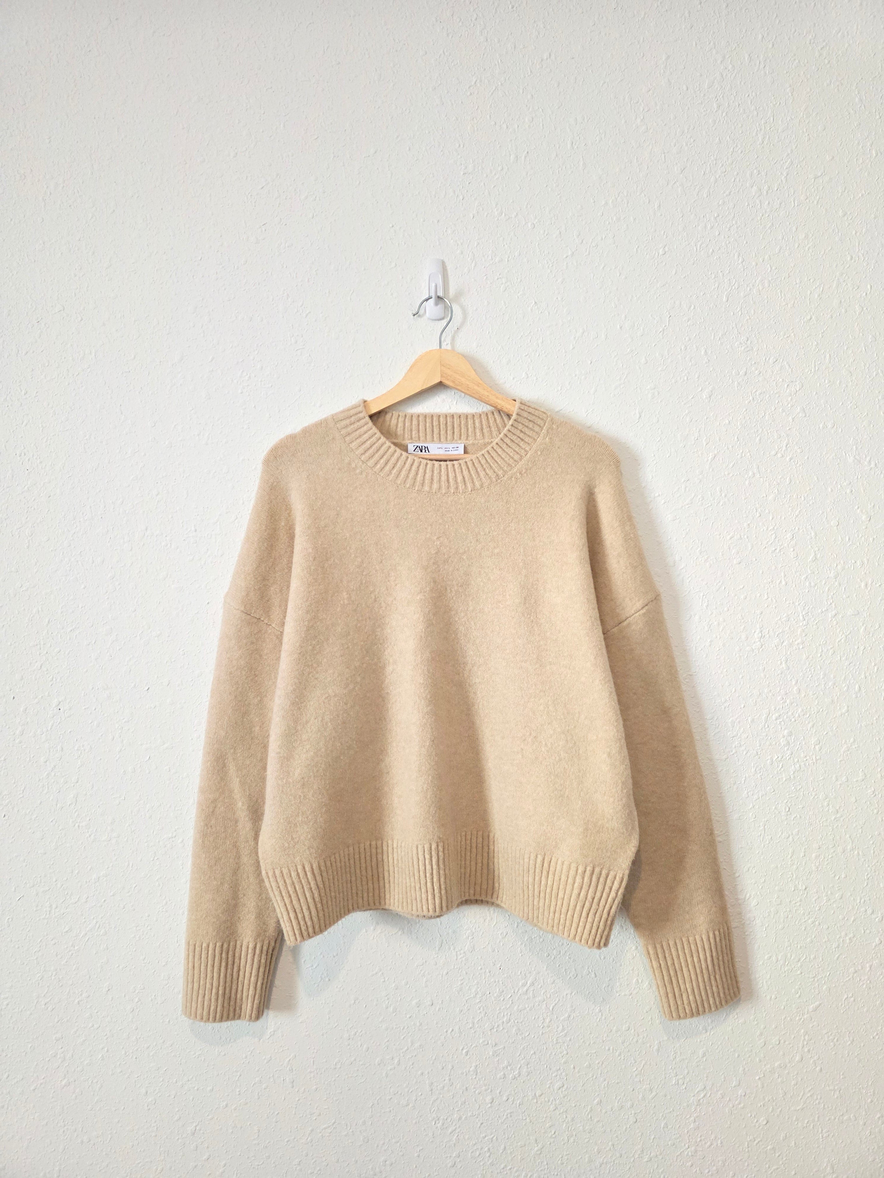 Zara Oversized Ribbed Sweater (L)