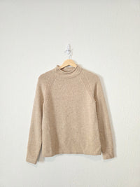 J.Crew Wool Blend Rollneck Sweater (XS)