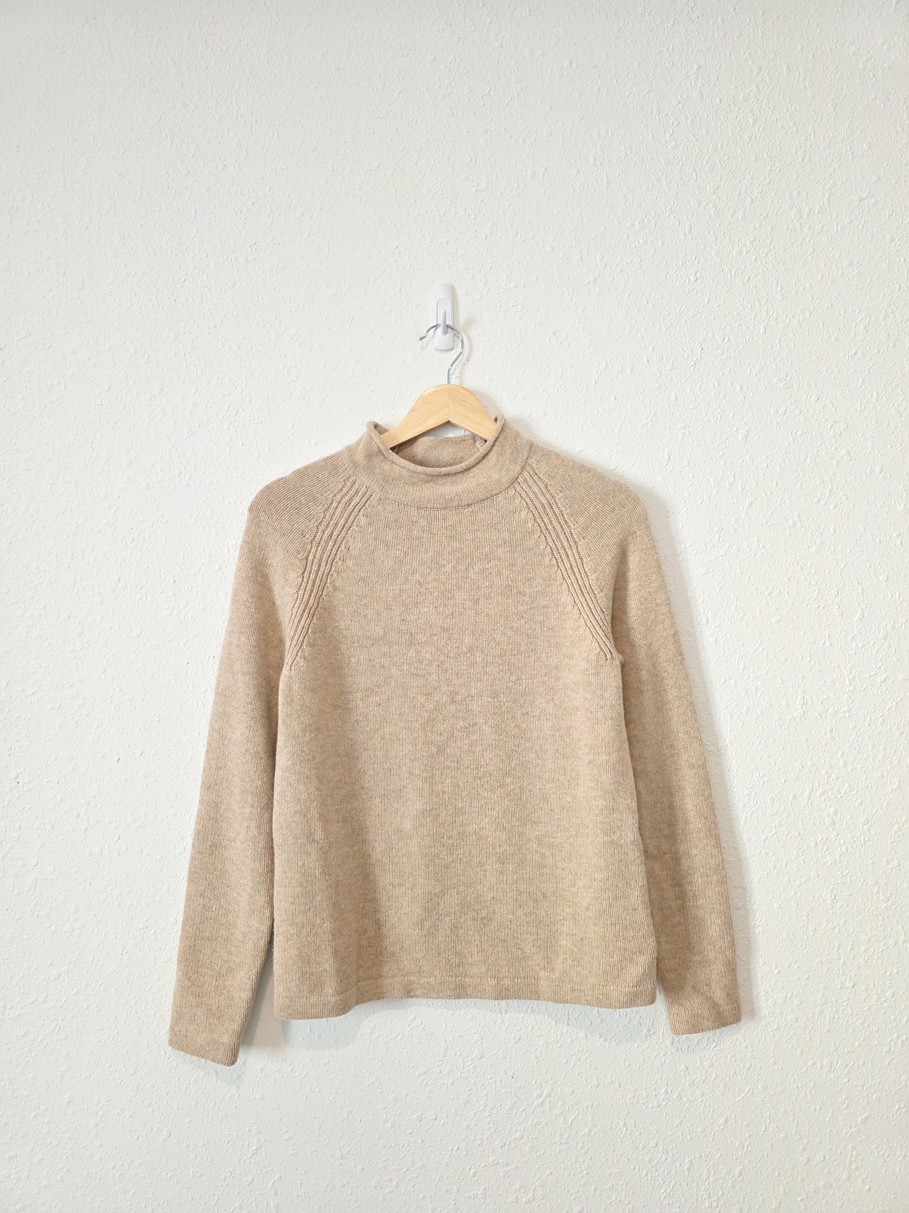 J.Crew Wool Blend Rollneck Sweater (XS)