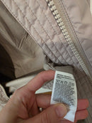 Long Zip Up Puffer Vest (XL)