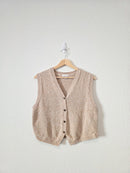Vintage Neutral Sweater Vest (L)