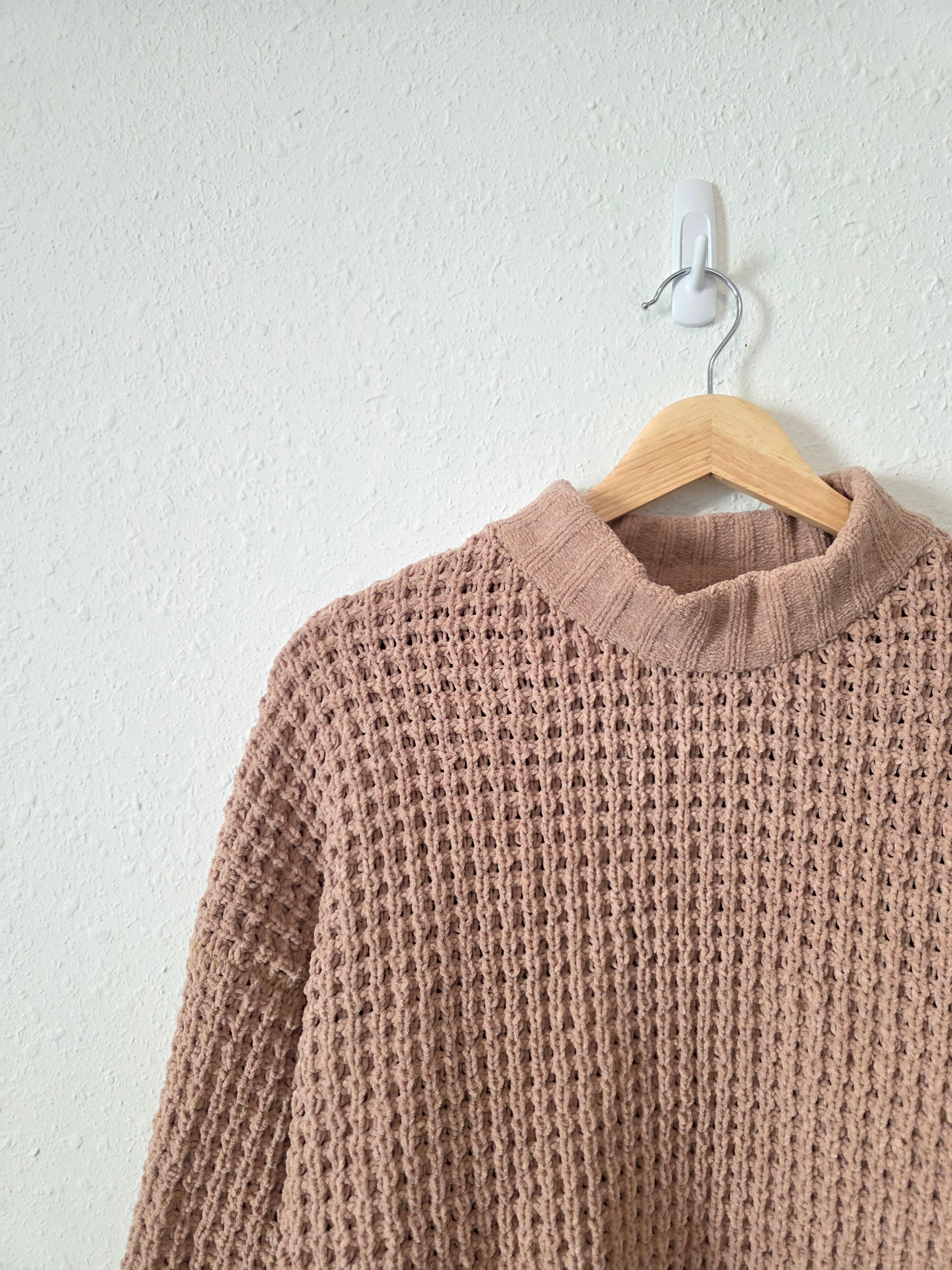 Altar'd State Chunky Chenille Sweater (S)