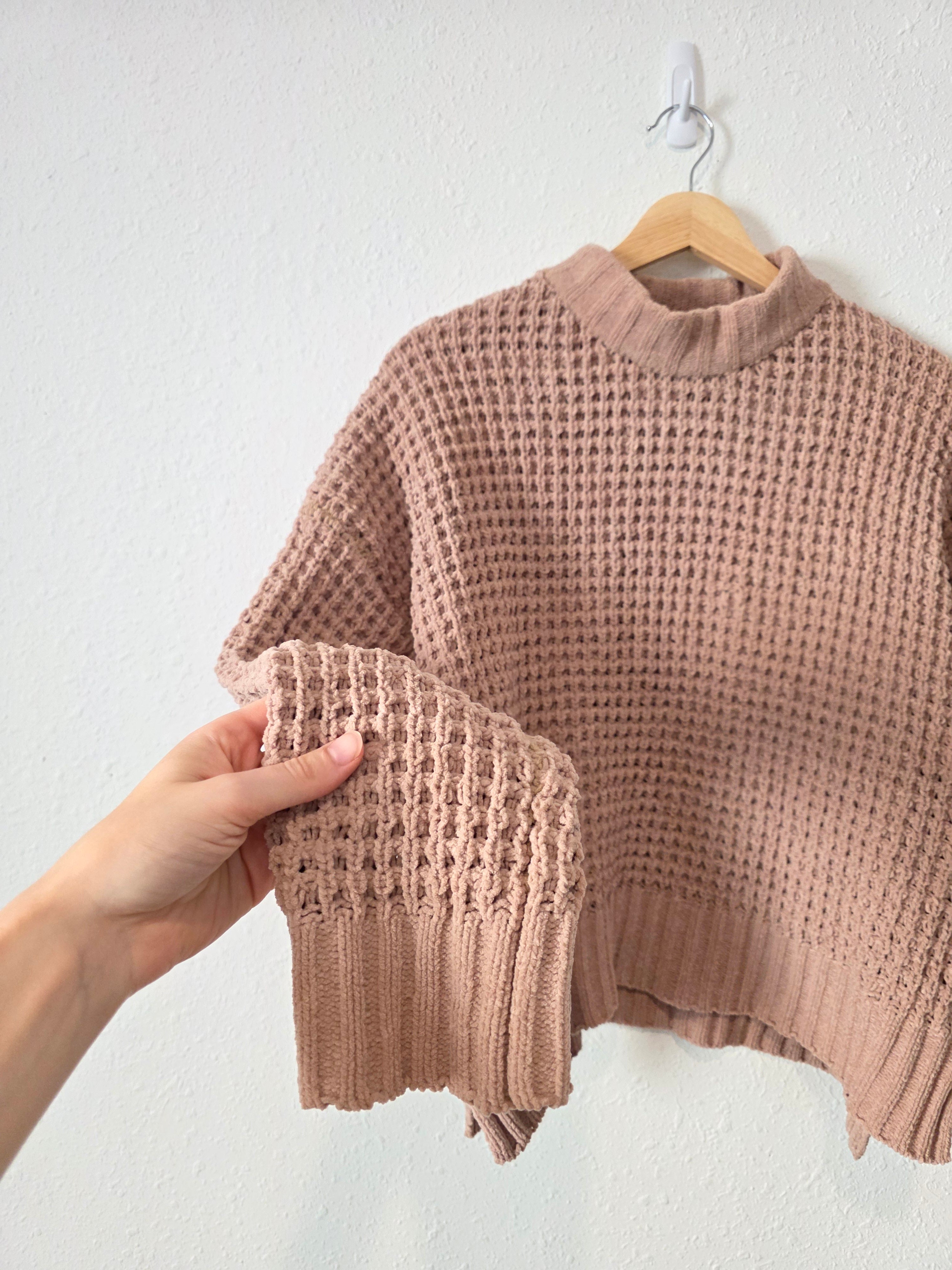 Altar'd State Chunky Chenille Sweater (S)