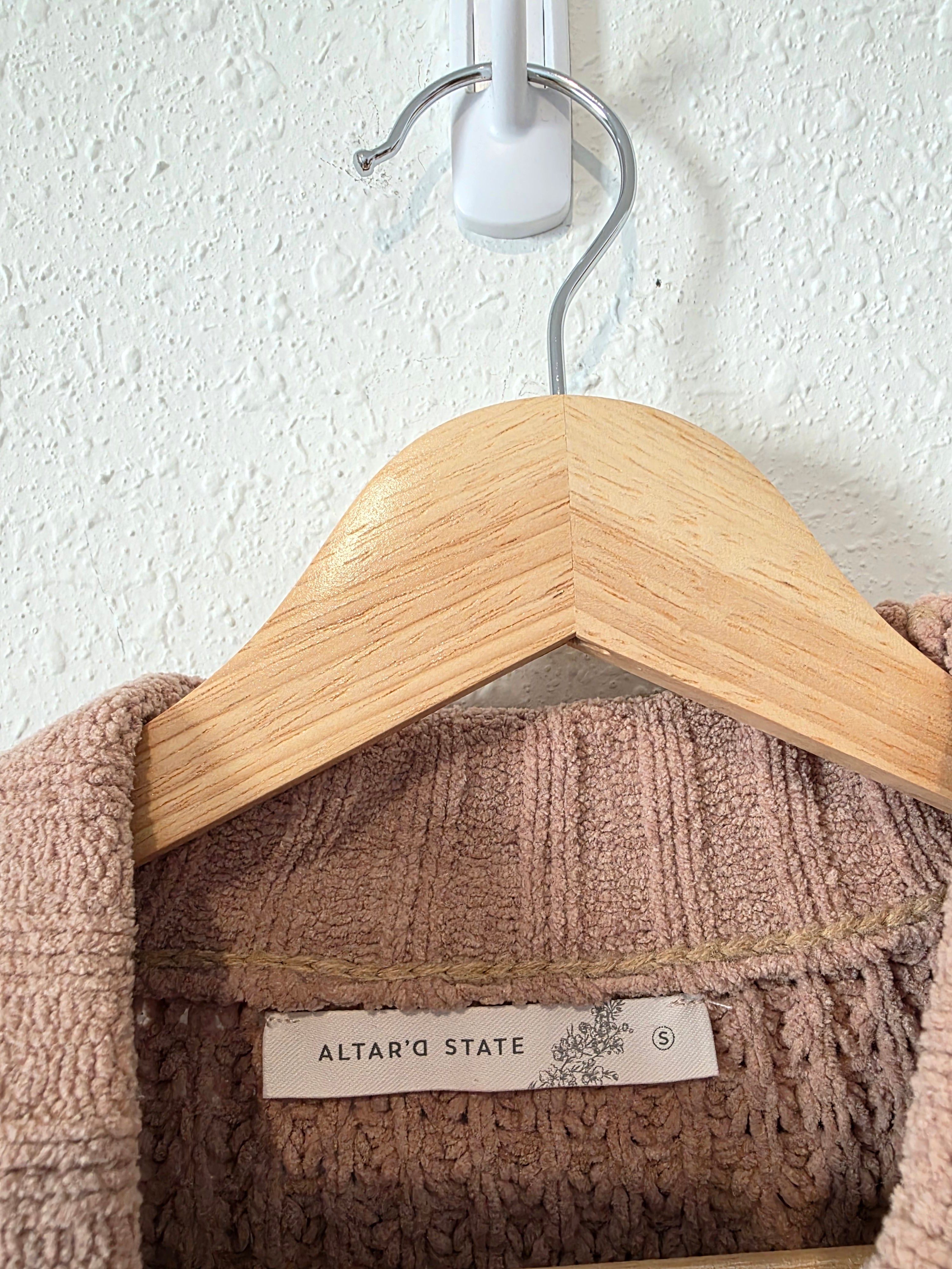 Altar'd State Chunky Chenille Sweater (S)
