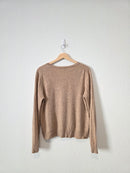 Quince Cashmere V Neck Sweater (XL)