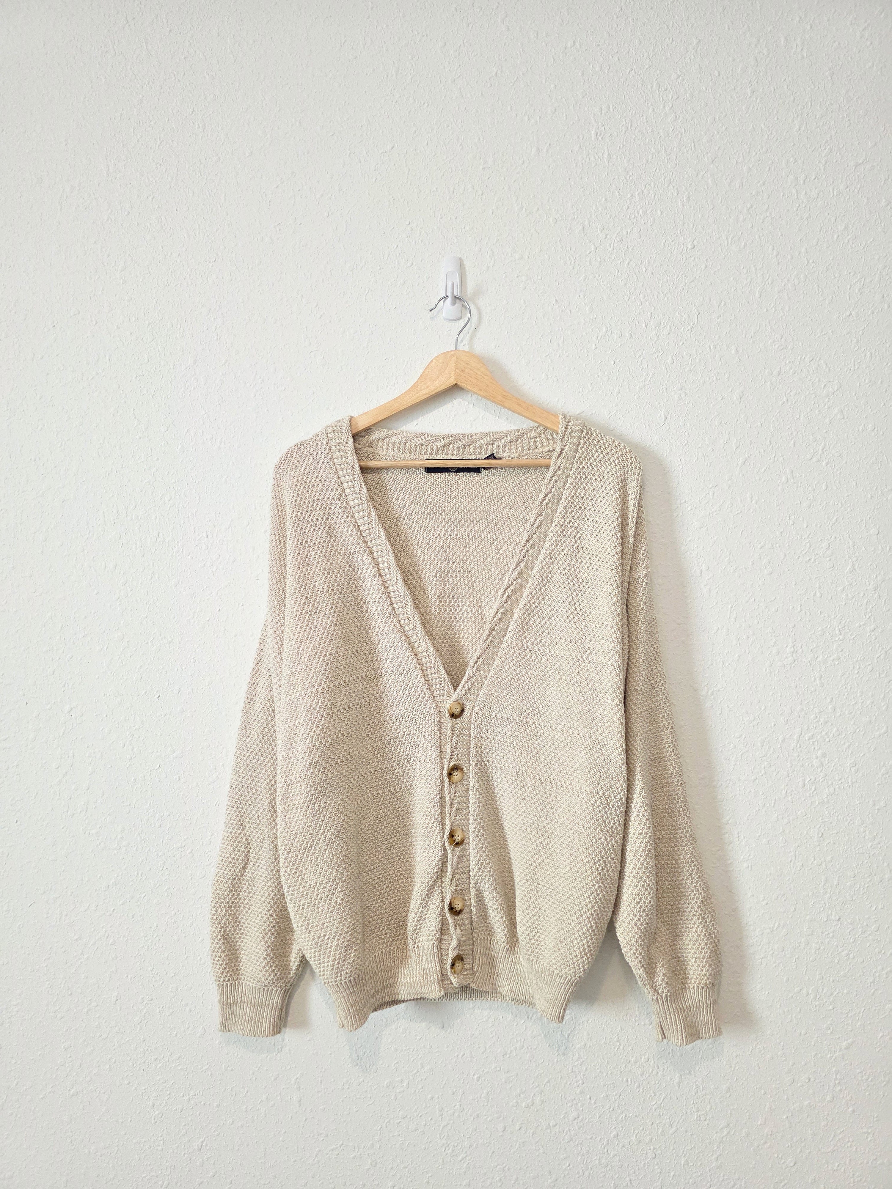 Vintage Oversized Cardigan Sweater (L)