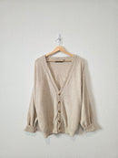 Vintage Oversized Cardigan Sweater (L)