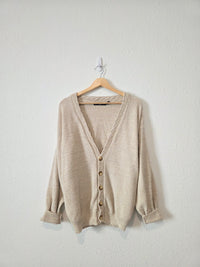 Vintage Oversized Cardigan Sweater (L)
