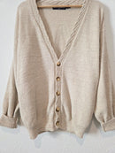 Vintage Oversized Cardigan Sweater (L)