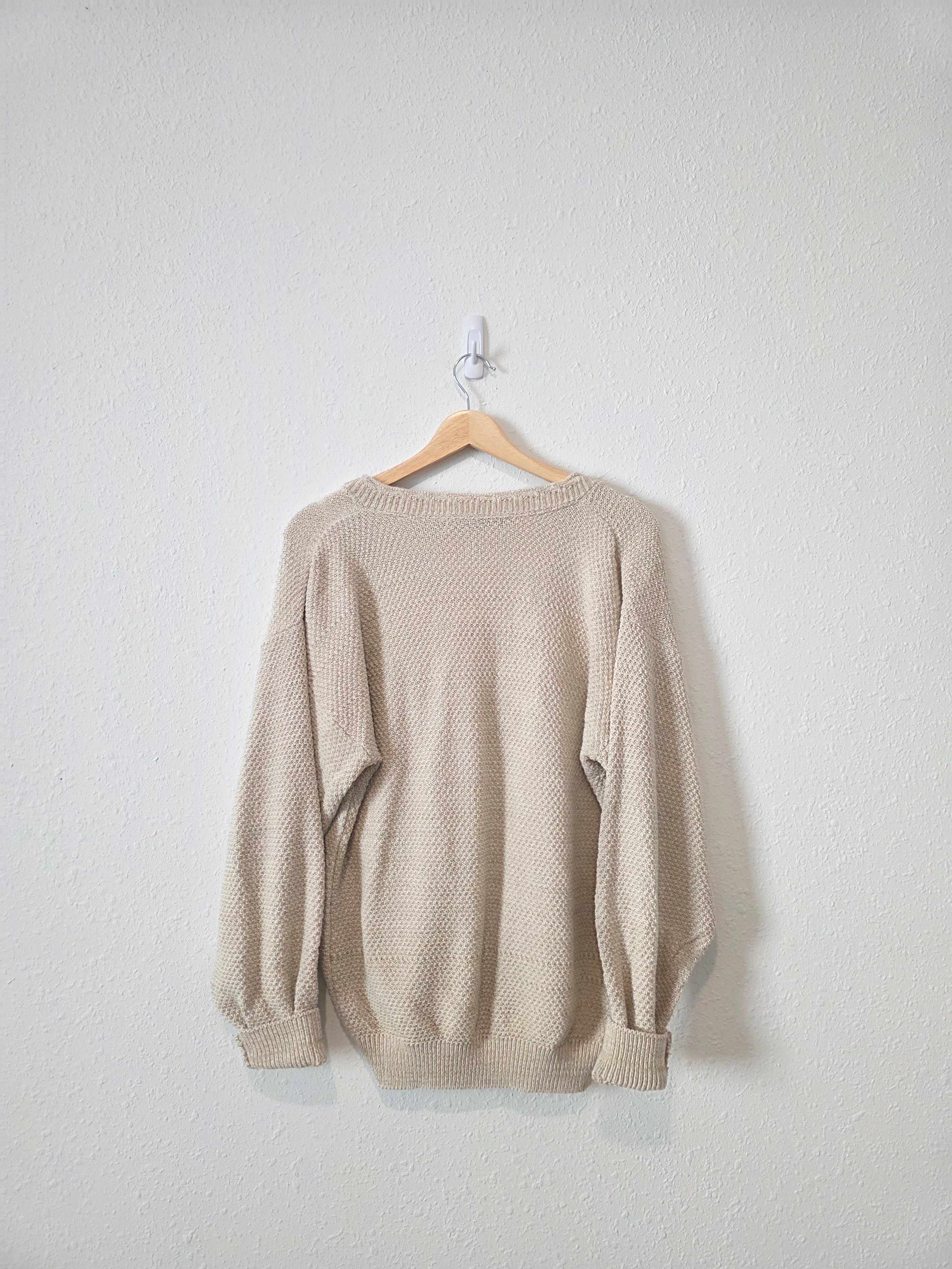 Vintage Oversized Cardigan Sweater (L)