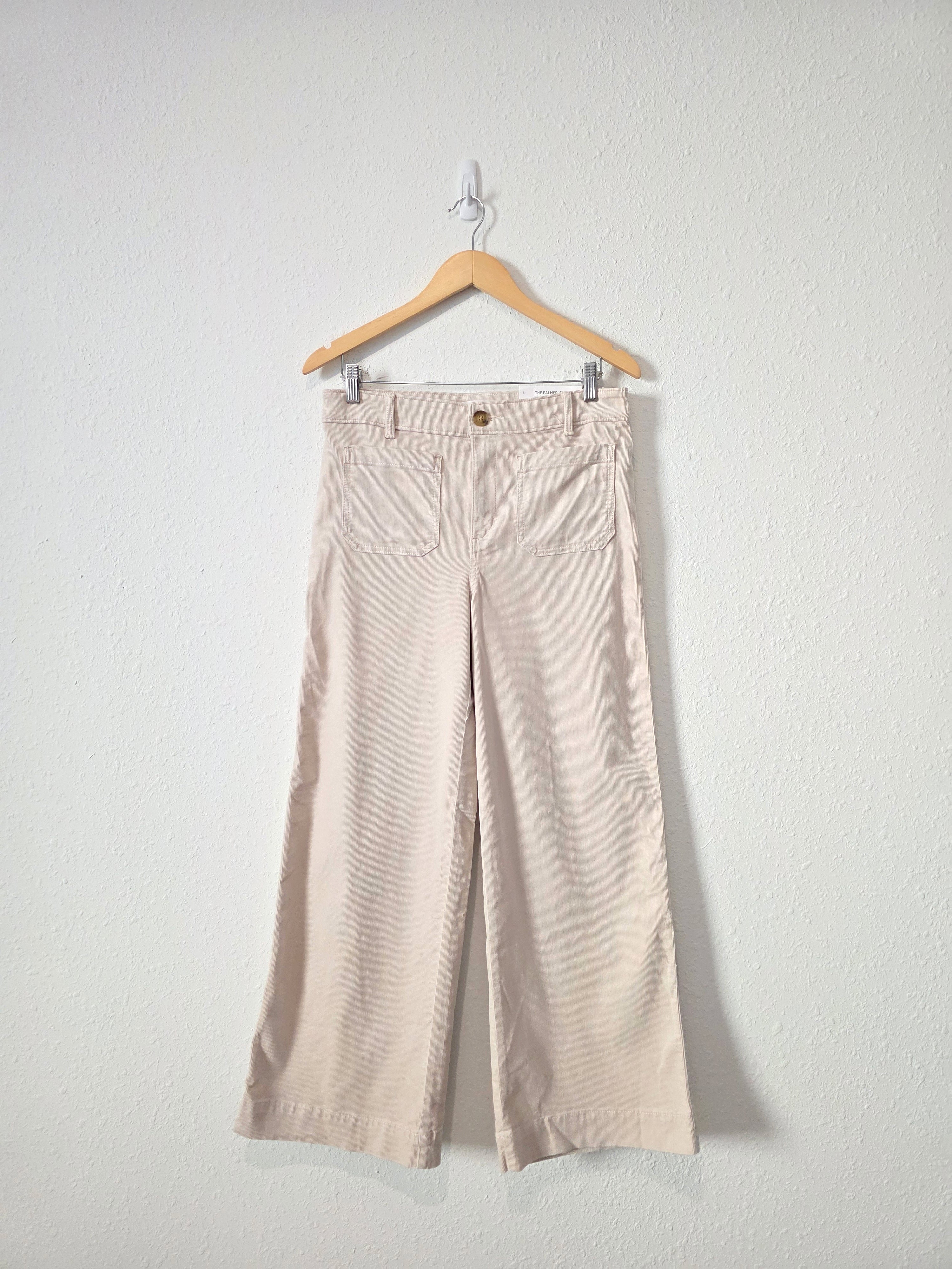 NEW Loft Wide Leg Corduroy Jeans (6)