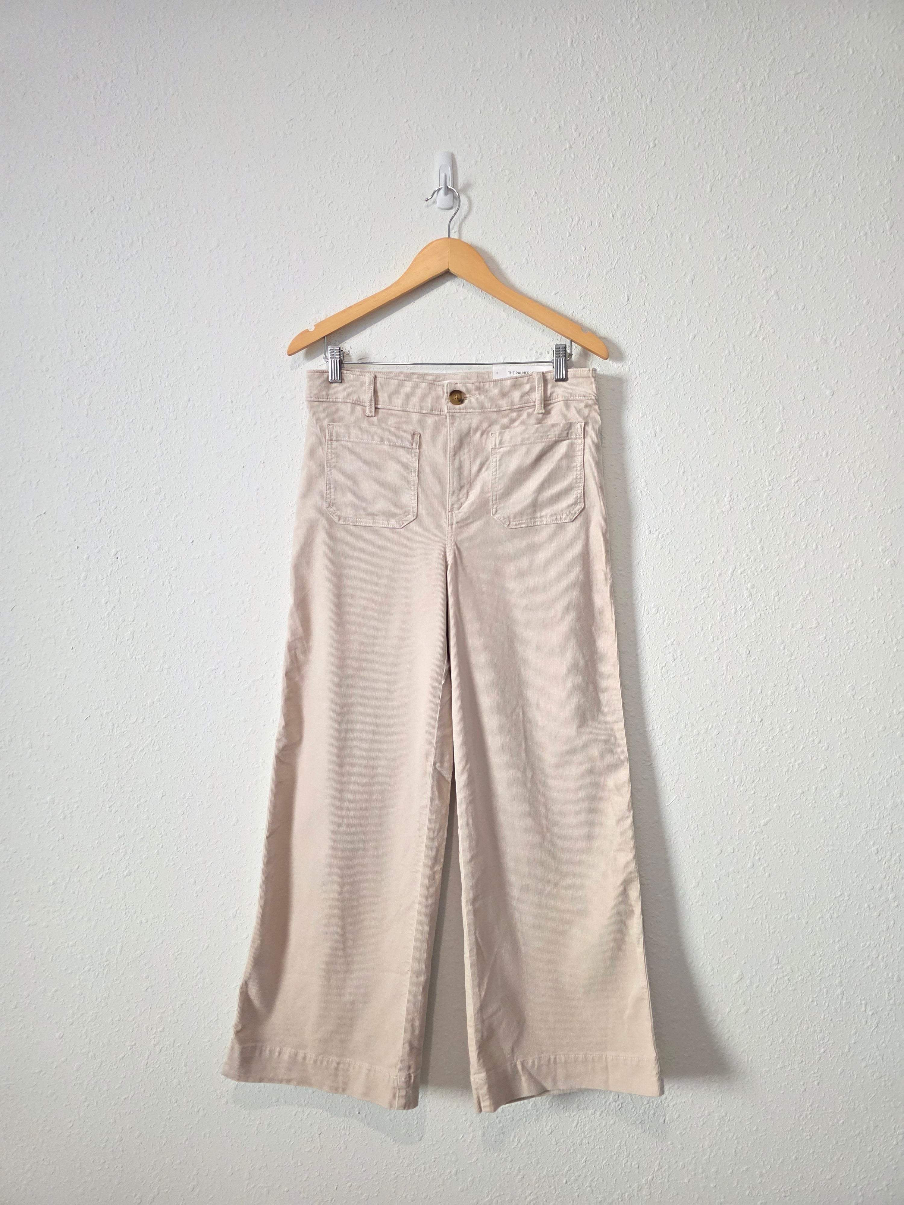 NEW Loft Wide Leg Corduroy Jeans (6)