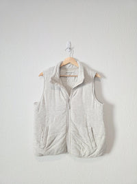 Thread & Supply Gray Zip Up Vest (L)