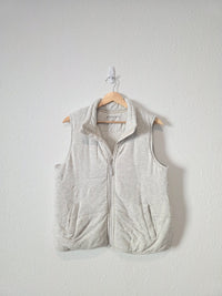 Thread & Supply Gray Zip Up Vest (L)