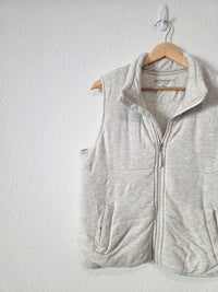 Thread & Supply Gray Zip Up Vest (L)