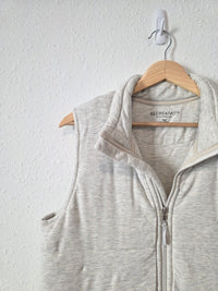 Thread & Supply Gray Zip Up Vest (L)