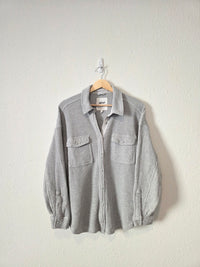 Aerie Waffle Oversized Shirt Jacket (M)