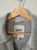 Aerie Waffle Oversized Shirt Jacket (M)
