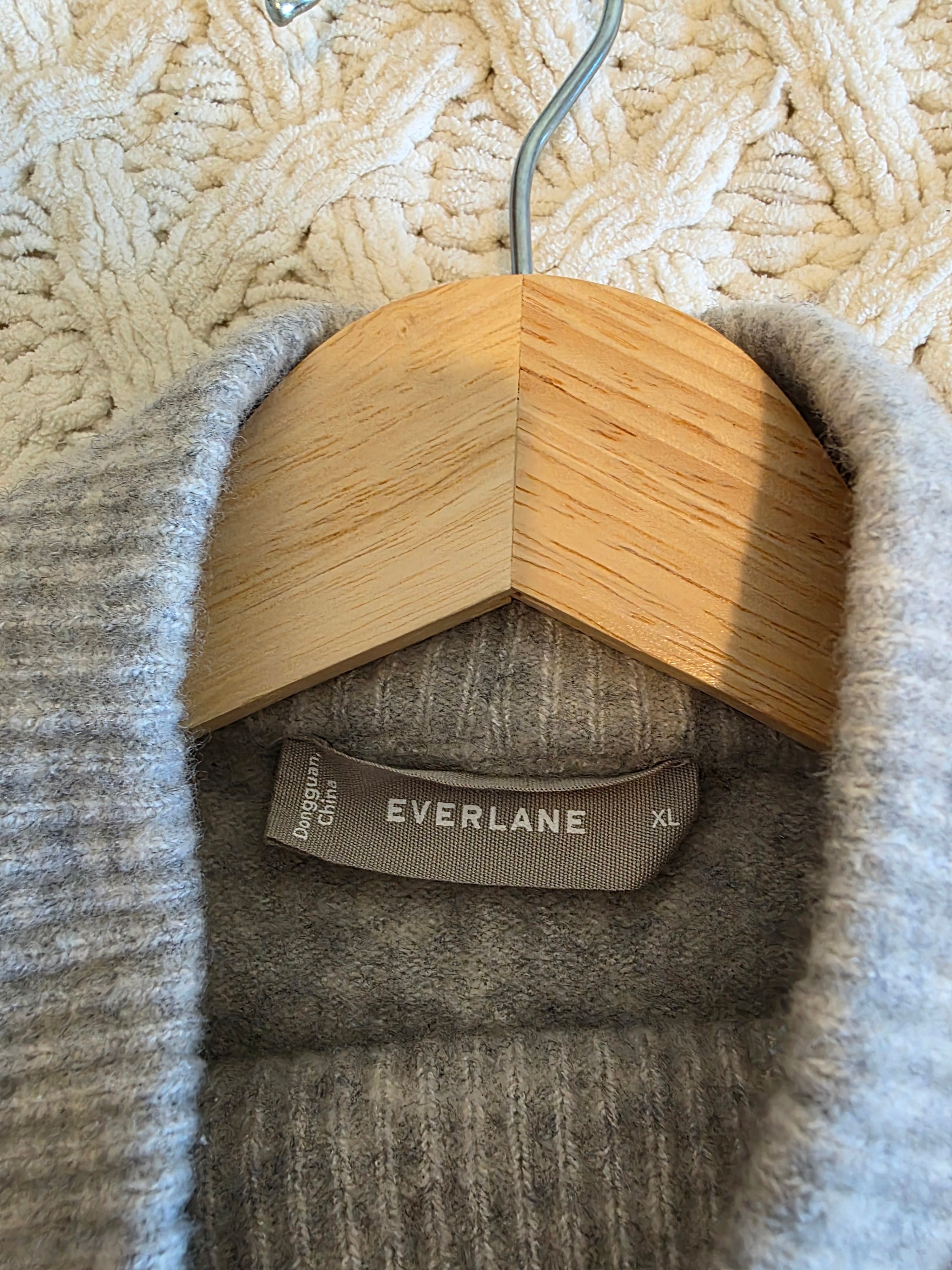 Everlane Wool Mockneck Sweater (XL)