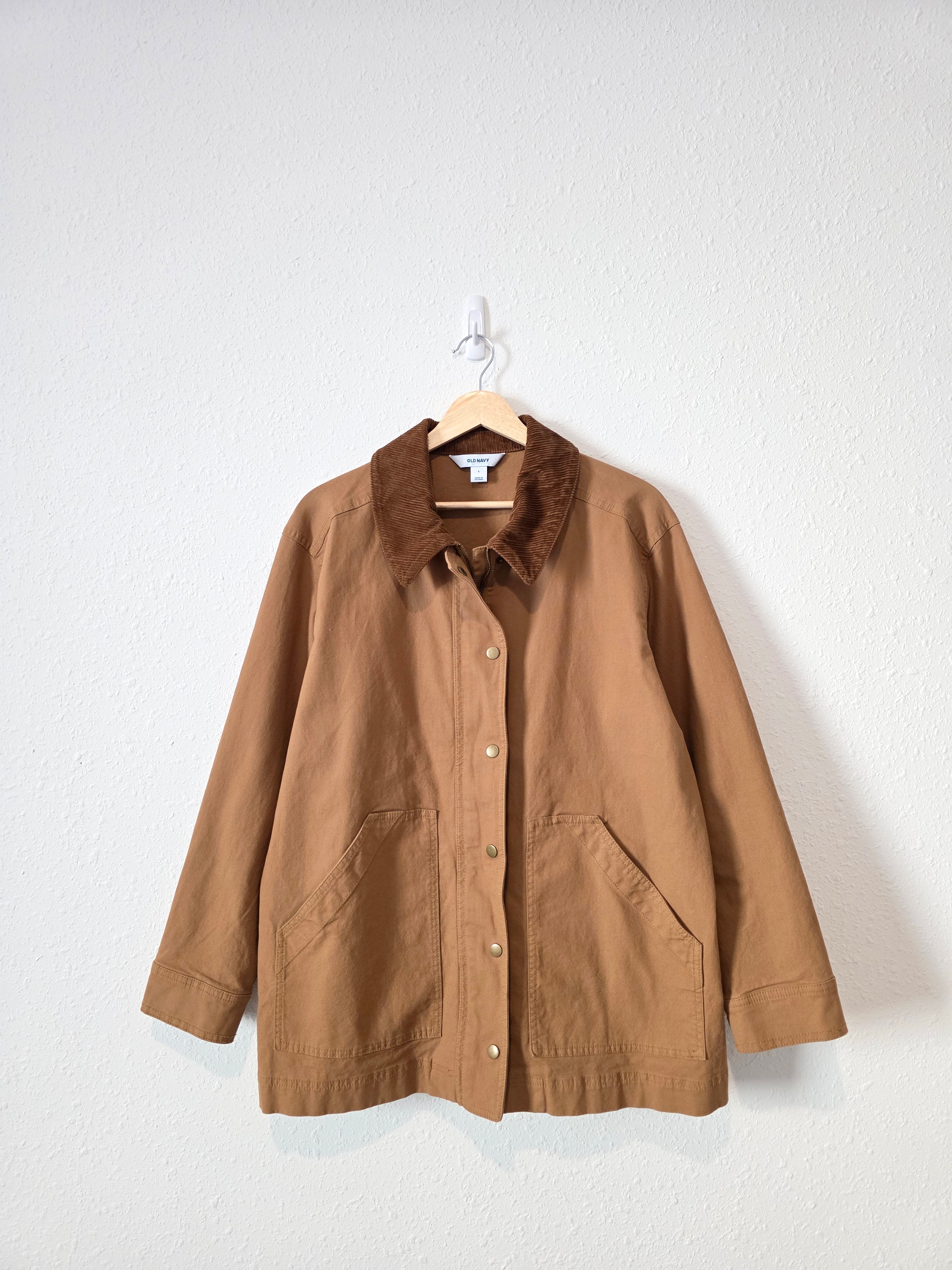 Brown Canvas Barn Jacket (L)