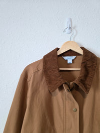 Brown Canvas Barn Jacket (L)
