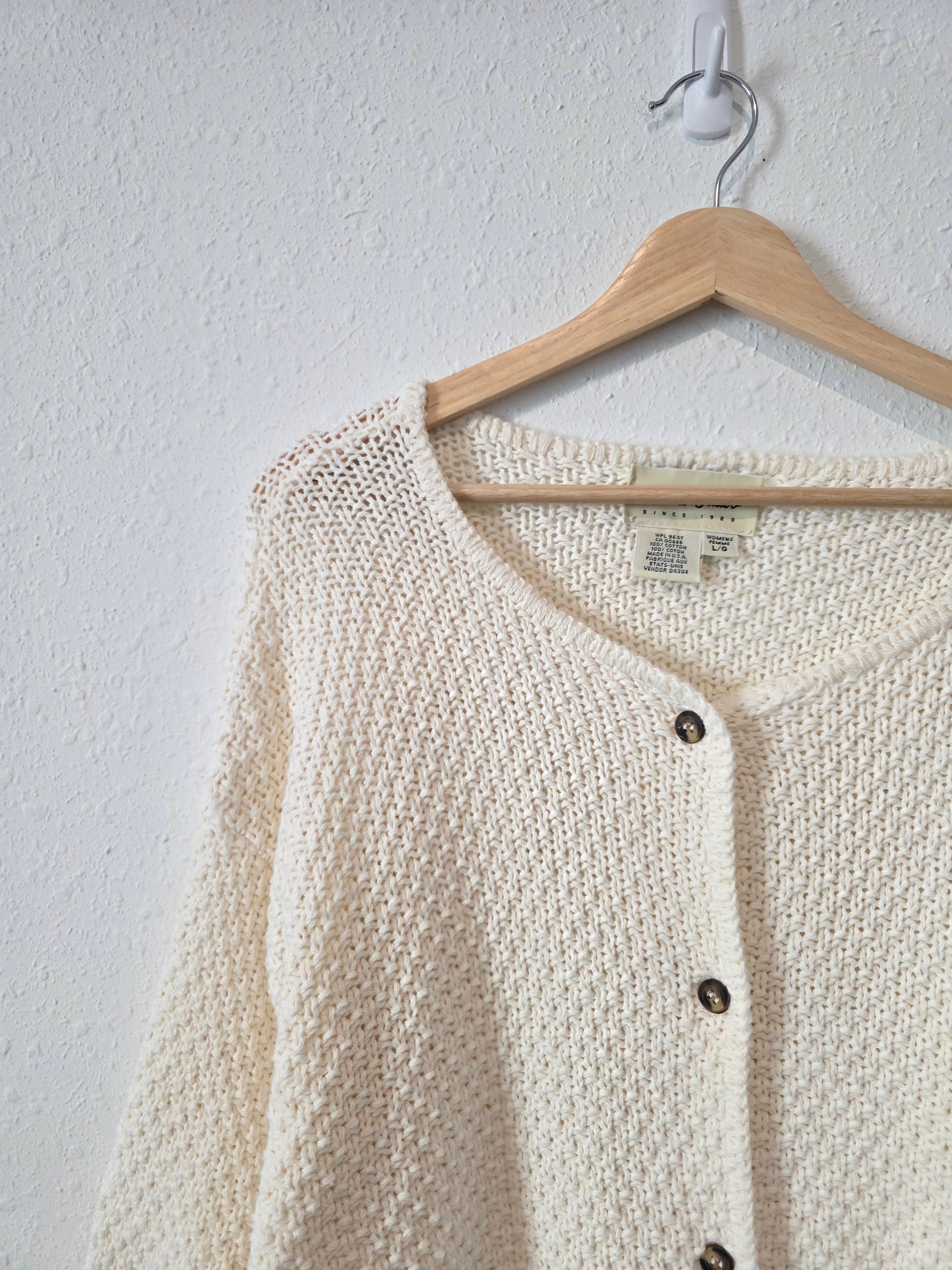 Vintage Eddie Bauer Chunky Cardigan (L)